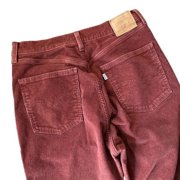 Levi's Premium 70'S HIGH RISE FLARE CORDUROY Pant Jean 31 - Picture 5 of 6